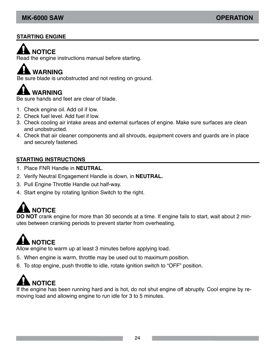 MK Diamond MK-6000 Series User Manual | Page 24 / 36