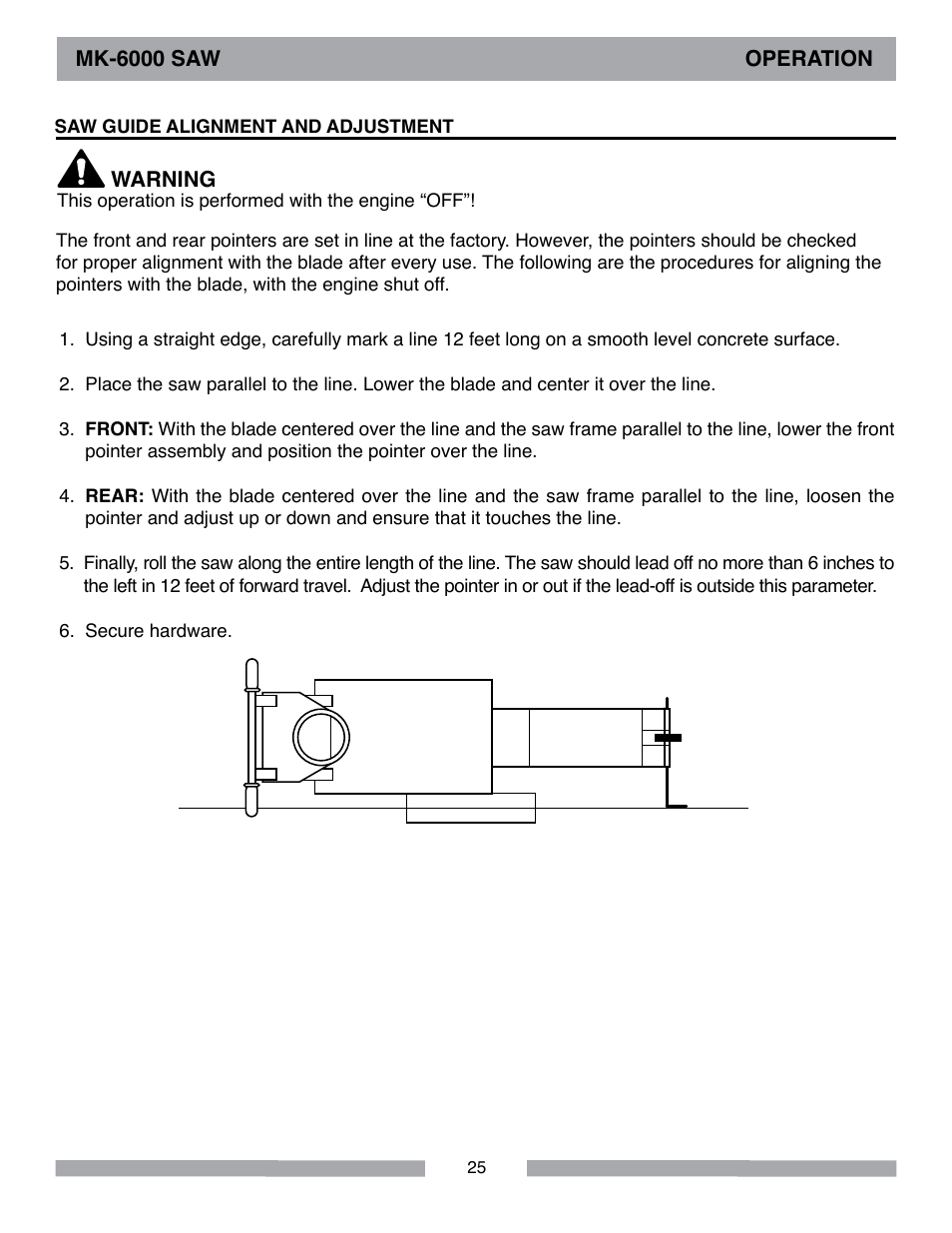 MK Diamond MK-6000 Series User Manual | Page 25 / 36