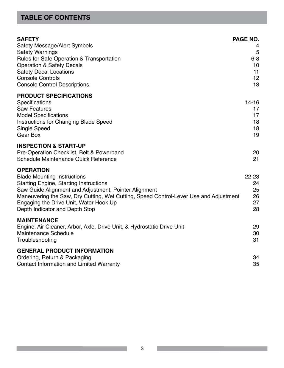 MK Diamond MK-6000 Series User Manual | Page 3 / 36
