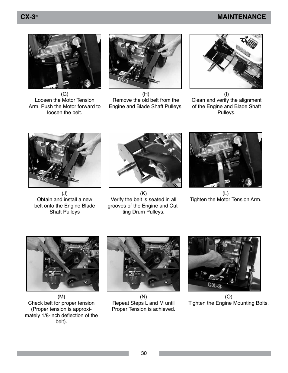 Cx-3, Maintenance | MK Diamond CX-3 User Manual | Page 30 / 36
