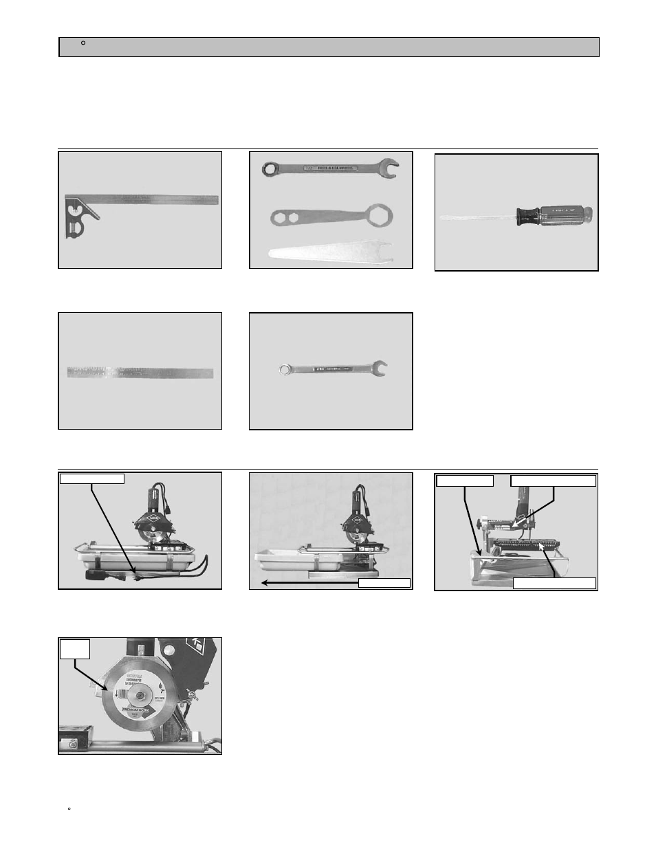 MK Diamond MK-770 Blade Alignment User Manual | 5 pages