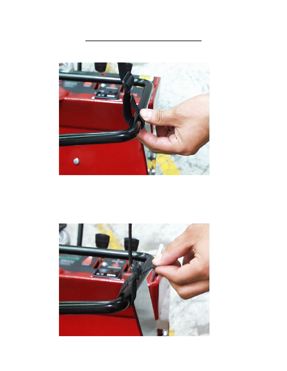 MK Diamond Water Tank Strap User Manual | 3 pages