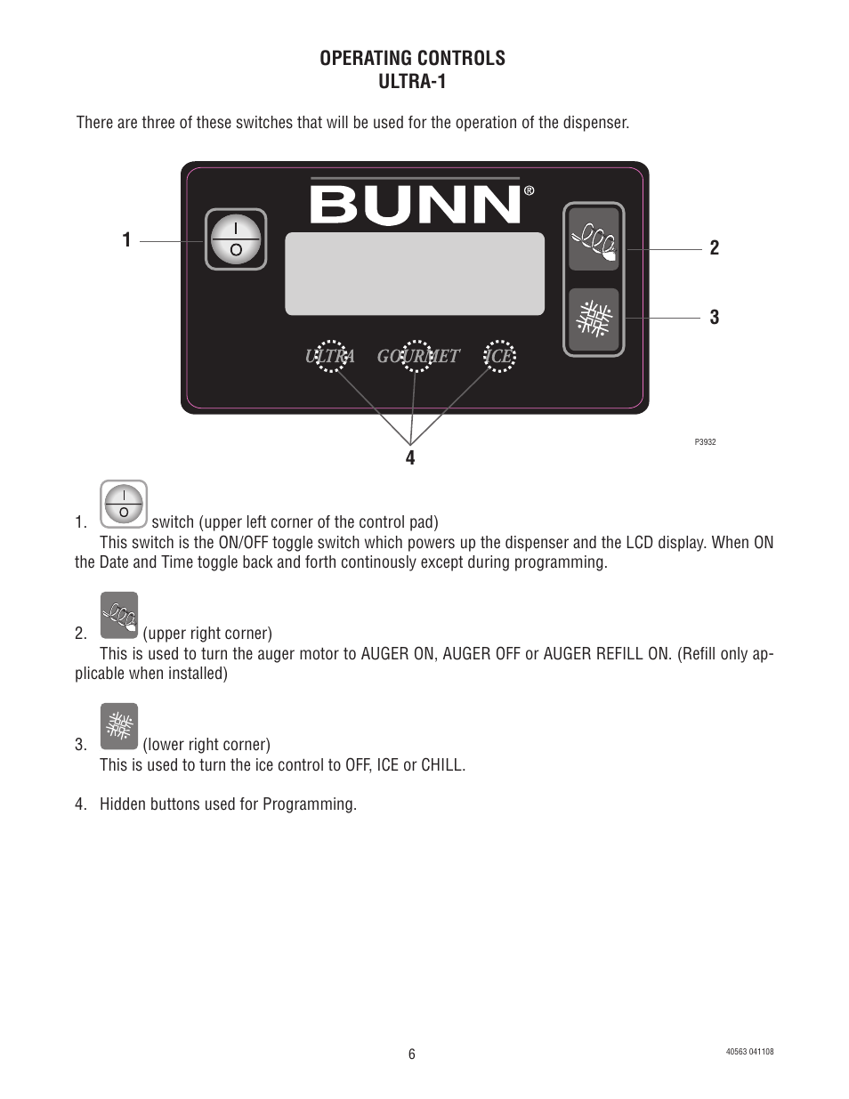 Bunn ULTRA-1 User Manual | Page 6 / 17
