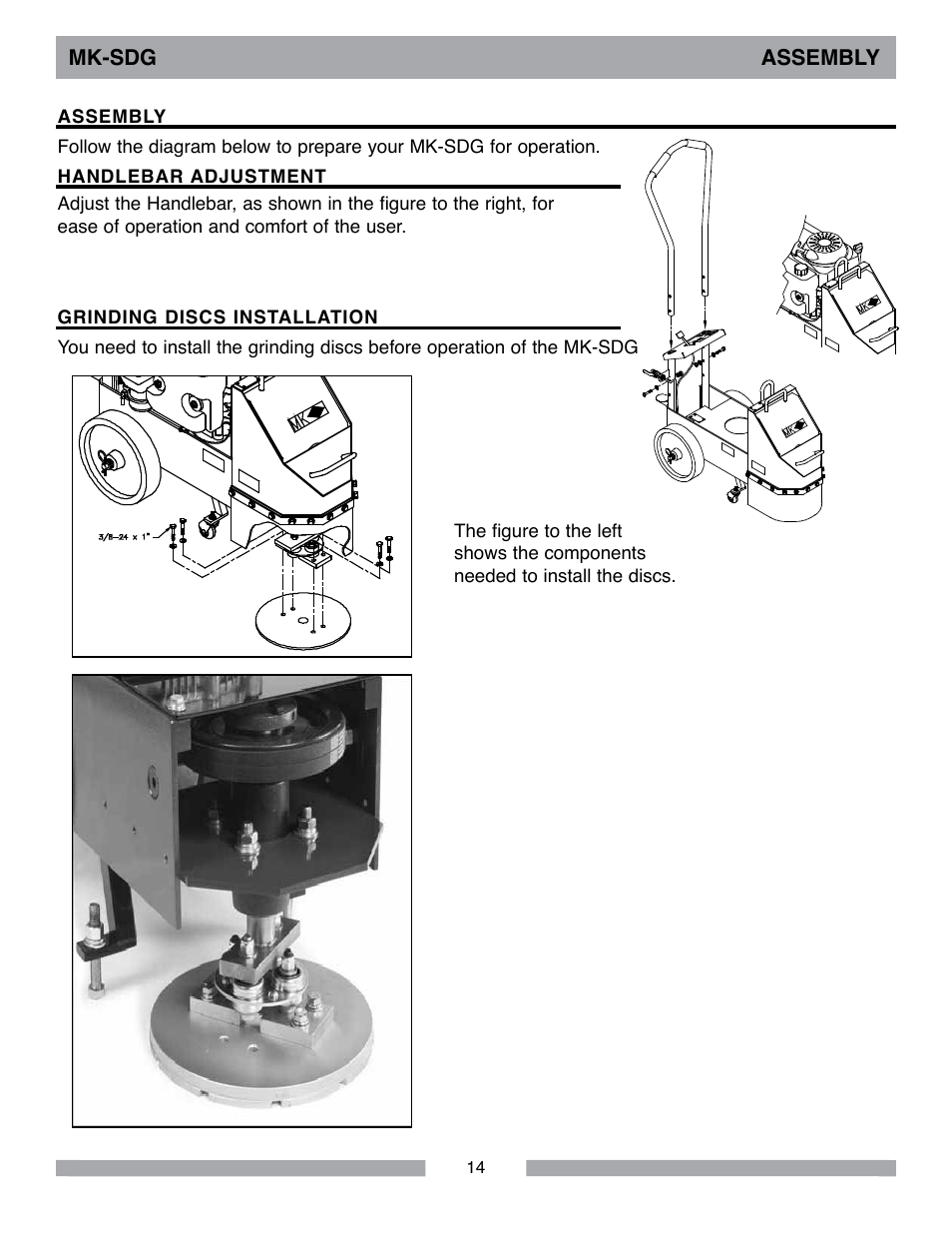 MK Diamond MK-SDG User Manual | Page 14 / 28