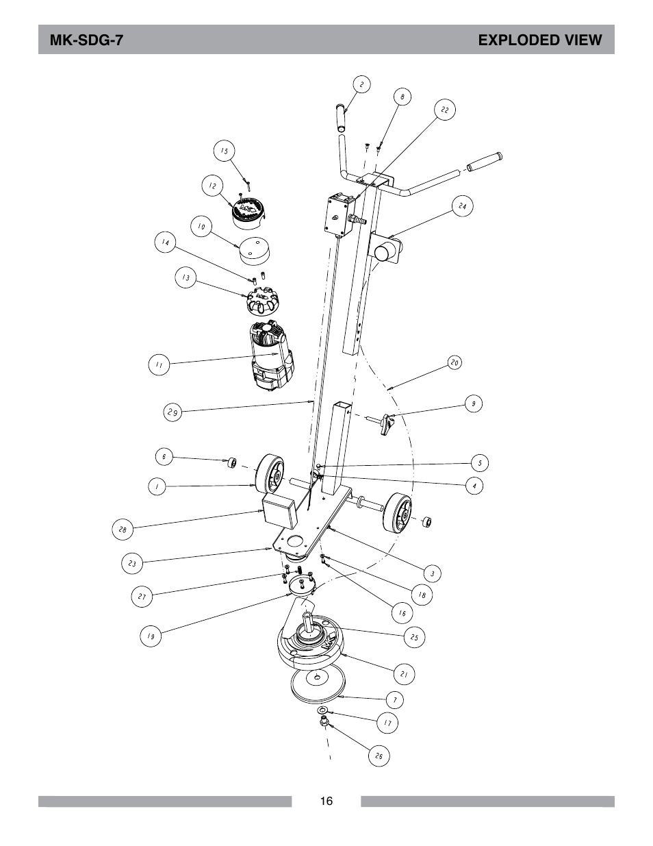 MK Diamond SDG-7 User Manual | Page 16 / 24