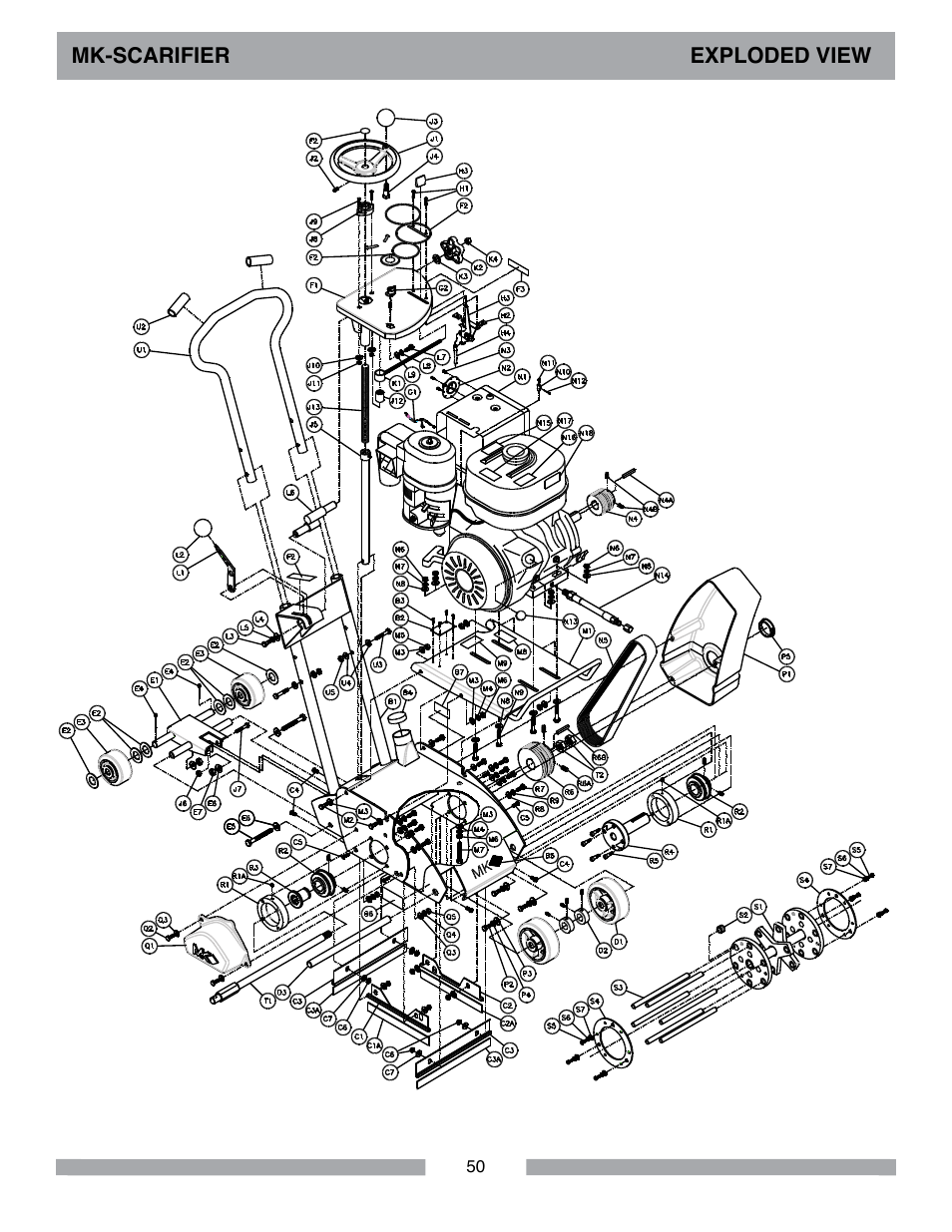 MK Diamond Scarifier User Manual | Page 50 / 68