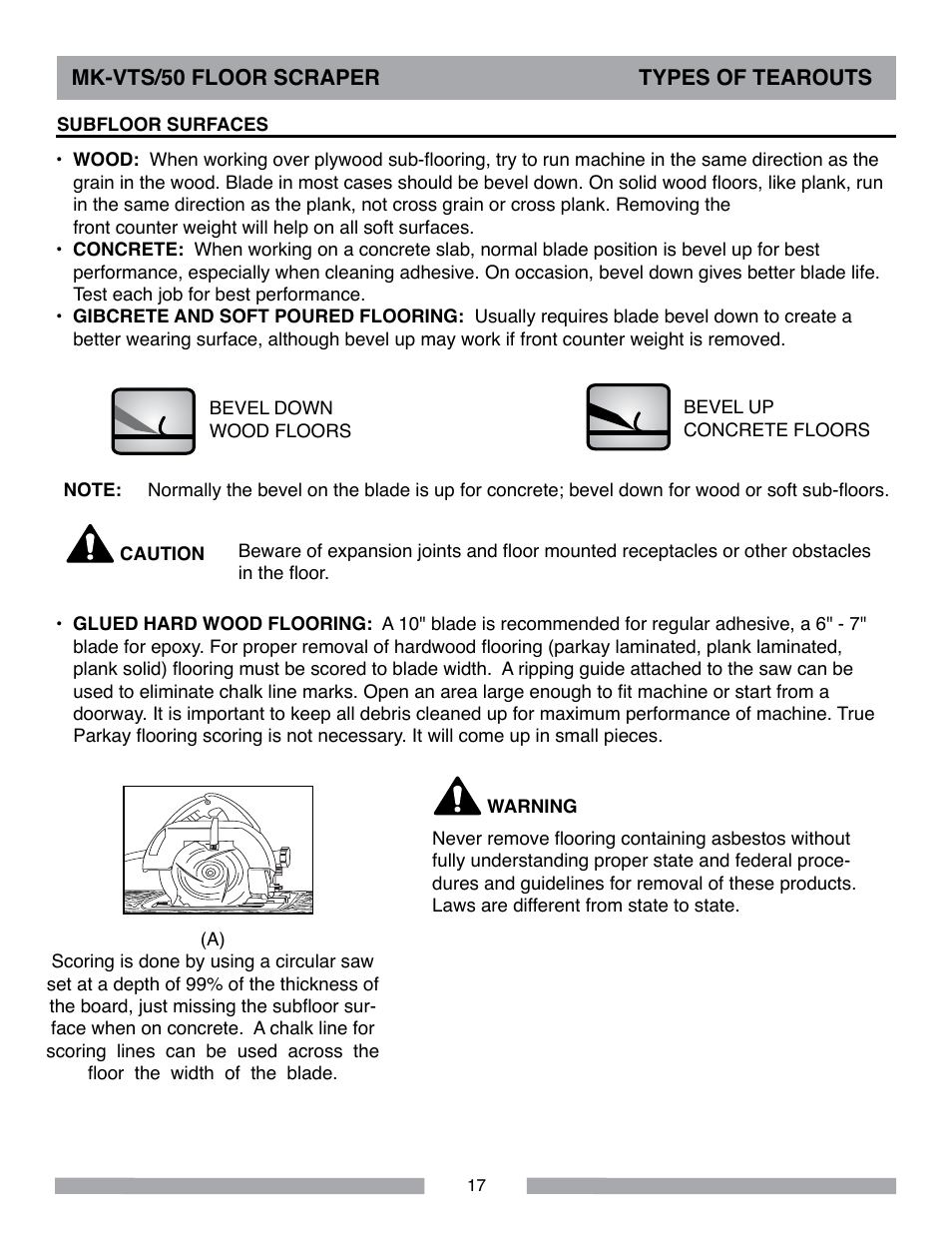 MK Diamond MK-VTS-50 User Manual | Page 17 / 28