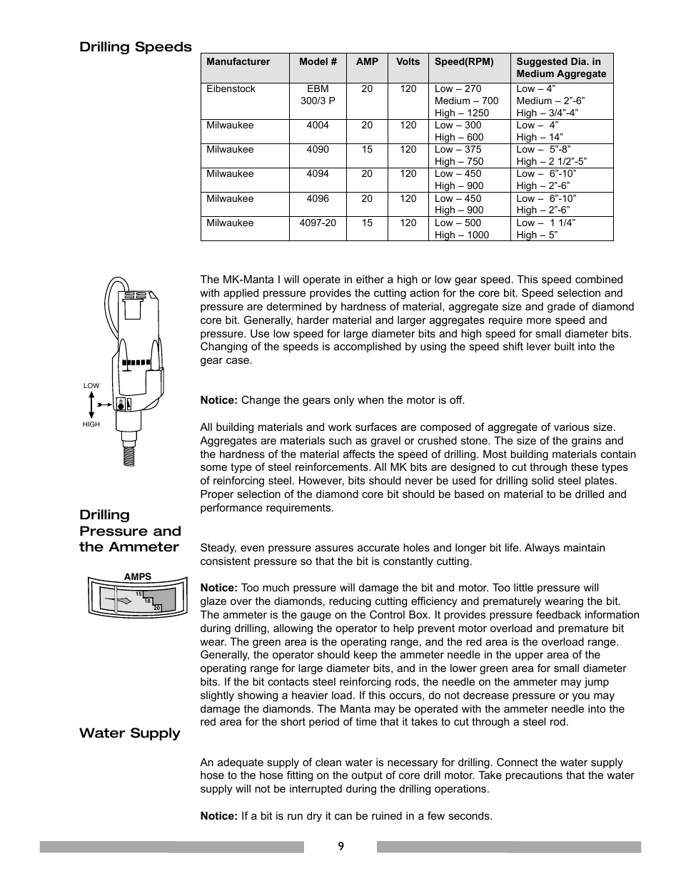 MK Diamond MK-MANTA I User Manual | Page 10 / 23