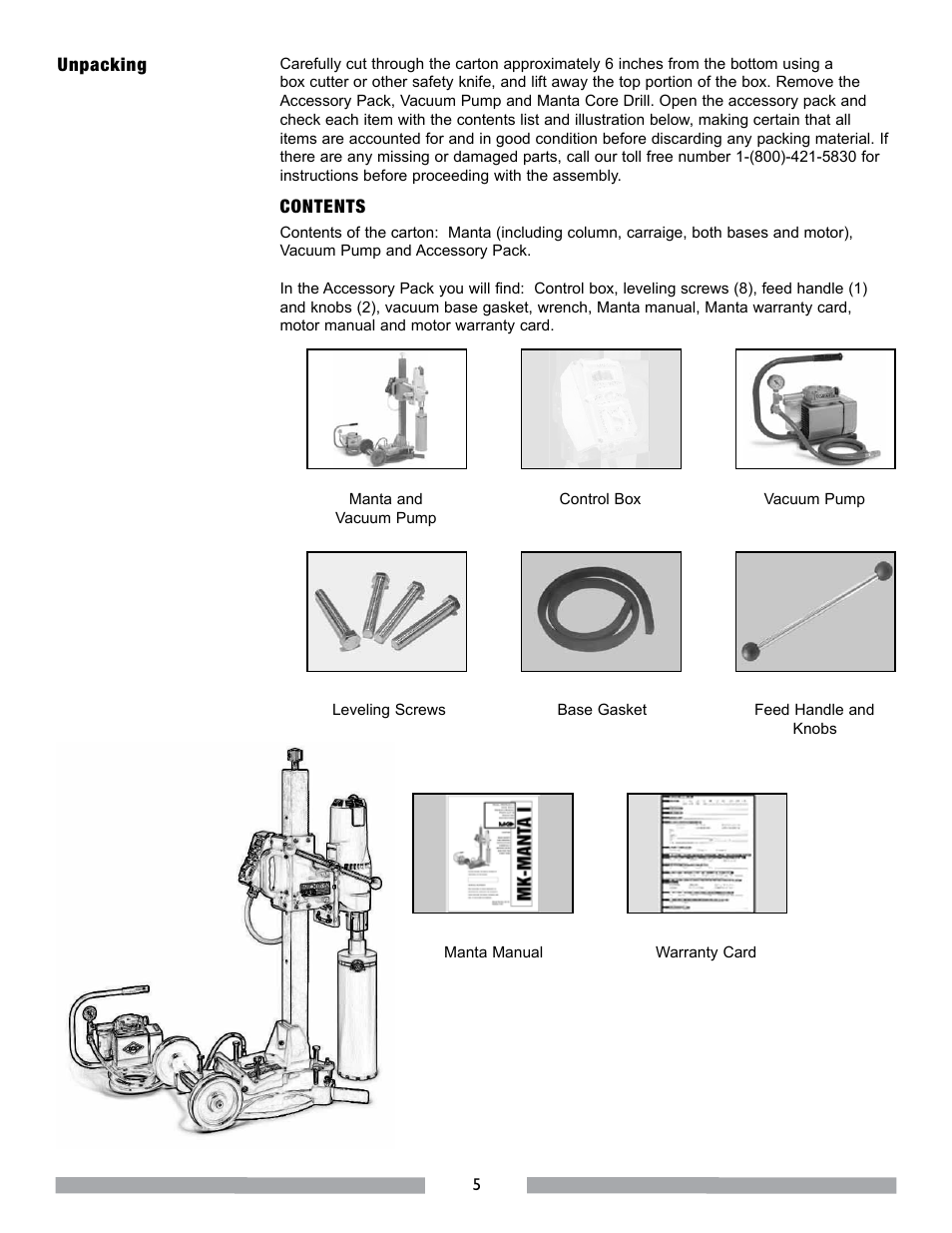 MK Diamond MK-MANTA I User Manual | Page 6 / 23
