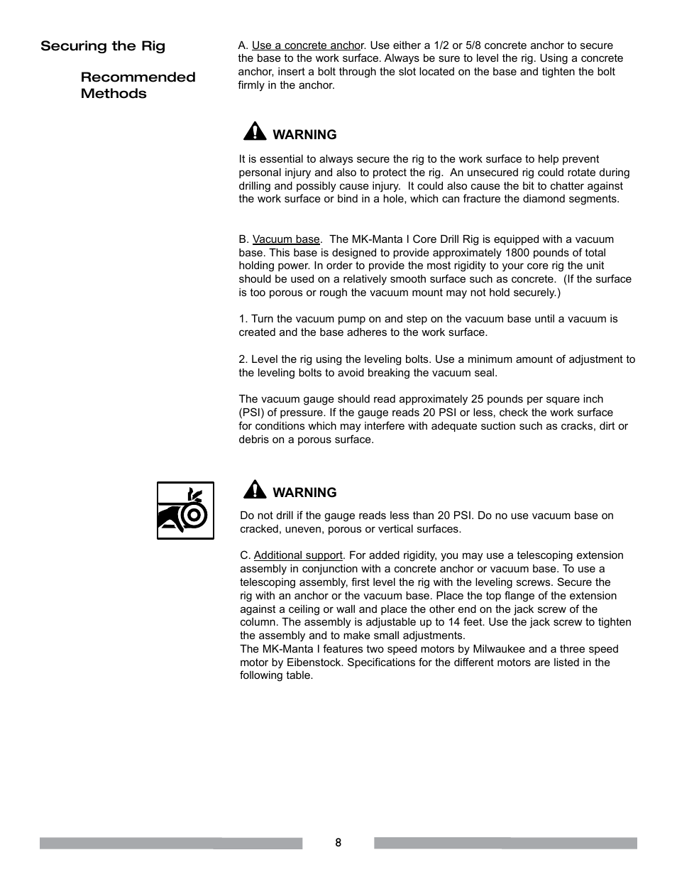 MK Diamond MK-MANTA I User Manual | Page 9 / 23