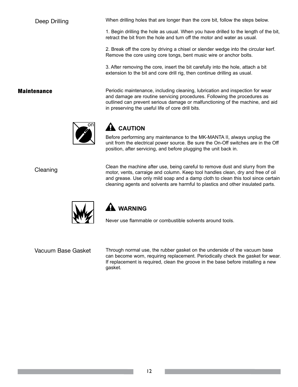 MK Diamond MK-MANTA II User Manual | Page 13 / 23