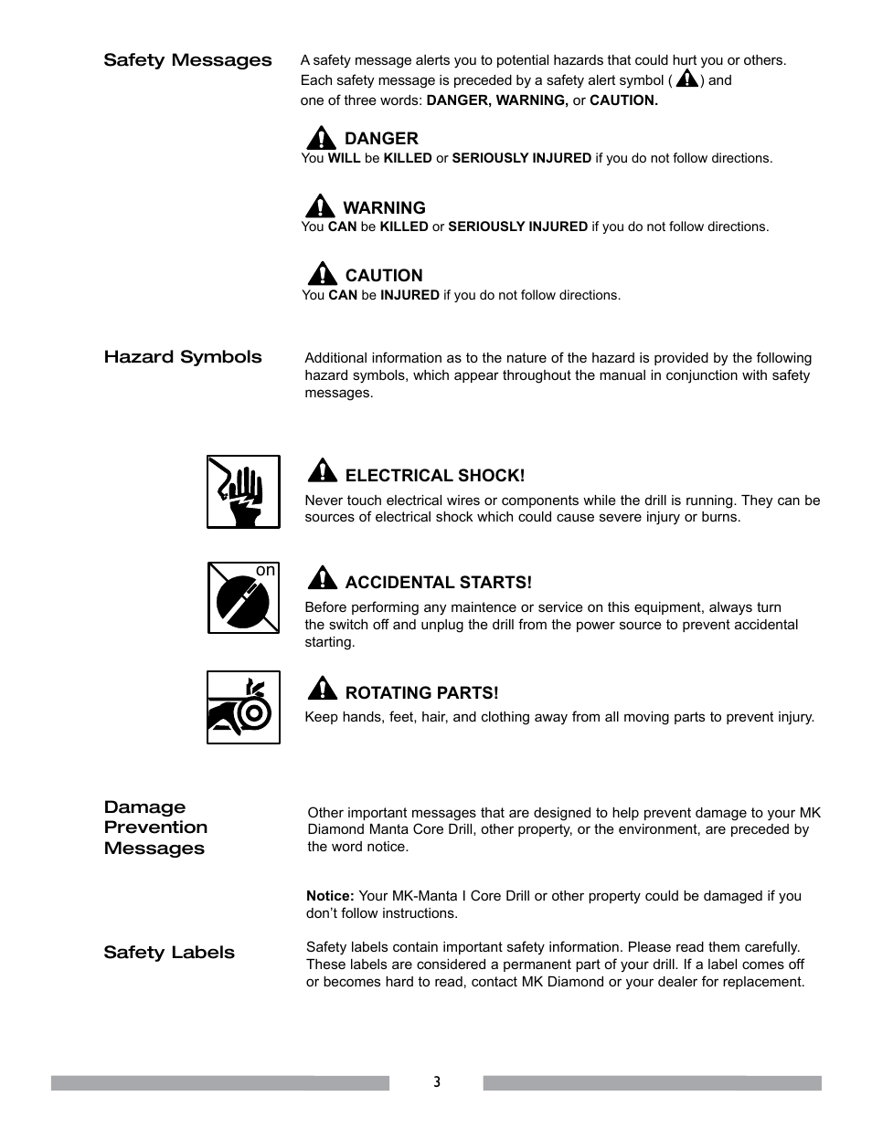 MK Diamond MK-MANTA II User Manual | Page 4 / 23