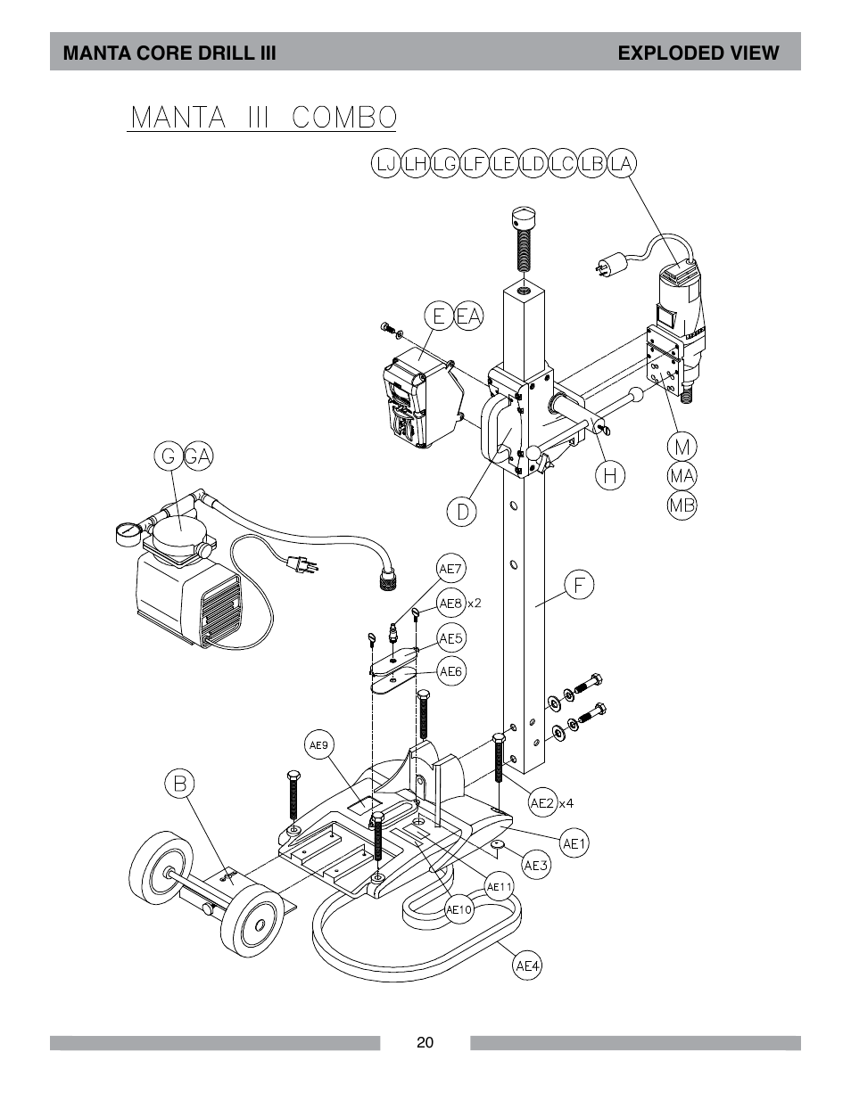 MK Diamond MK-MANTA III User Manual | Page 20 / 32