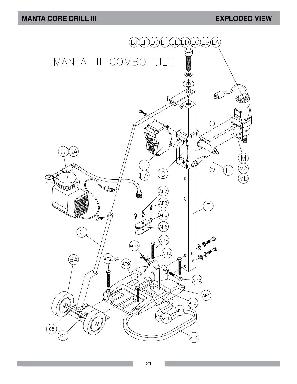MK Diamond MK-MANTA III User Manual | Page 21 / 32