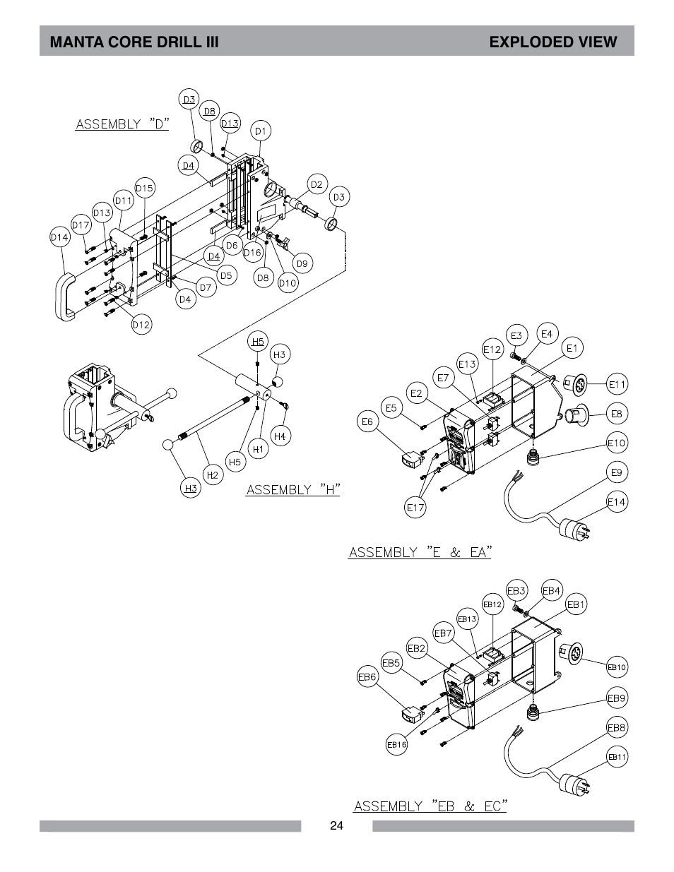 MK Diamond MK-MANTA III User Manual | Page 24 / 32
