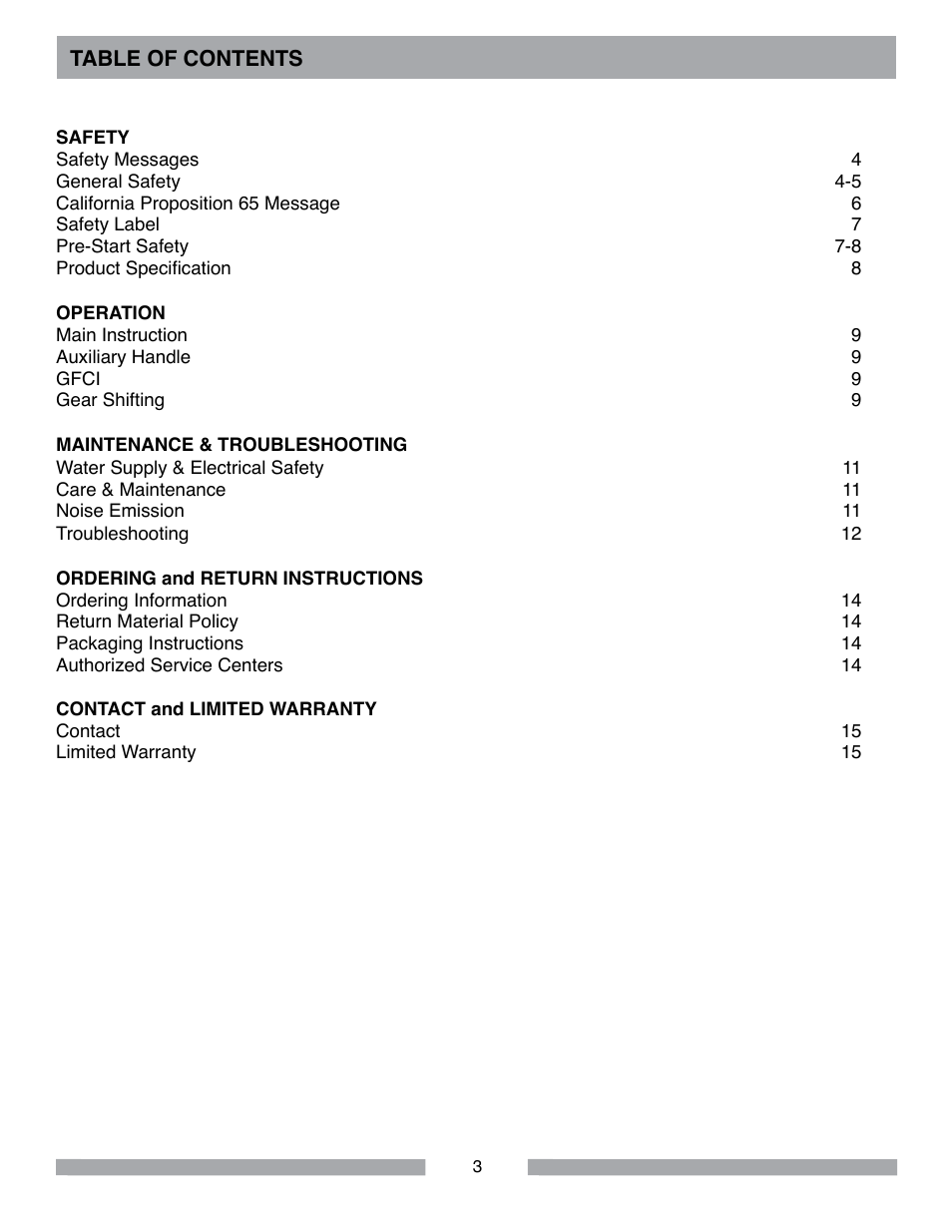 MK Diamond MK-130-3 User Manual | Page 3 / 16