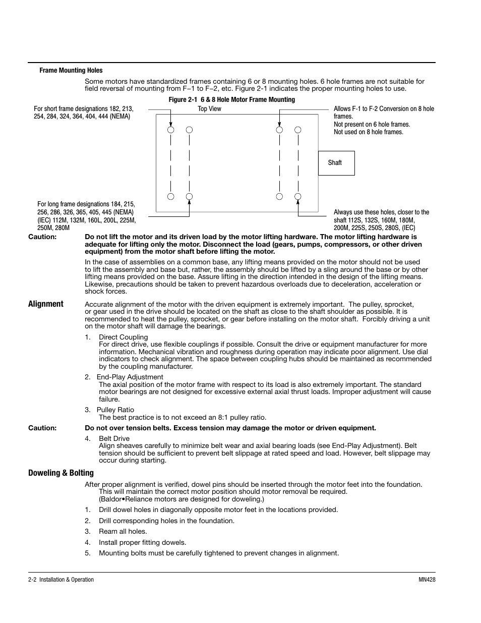 MK Diamond Baldor Motor User Manual | Page 12 / 30