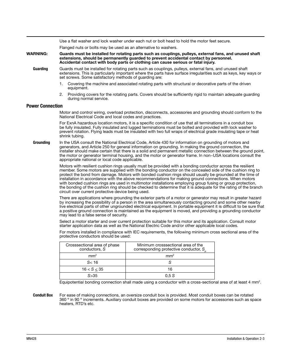 MK Diamond Baldor Motor User Manual | Page 13 / 30