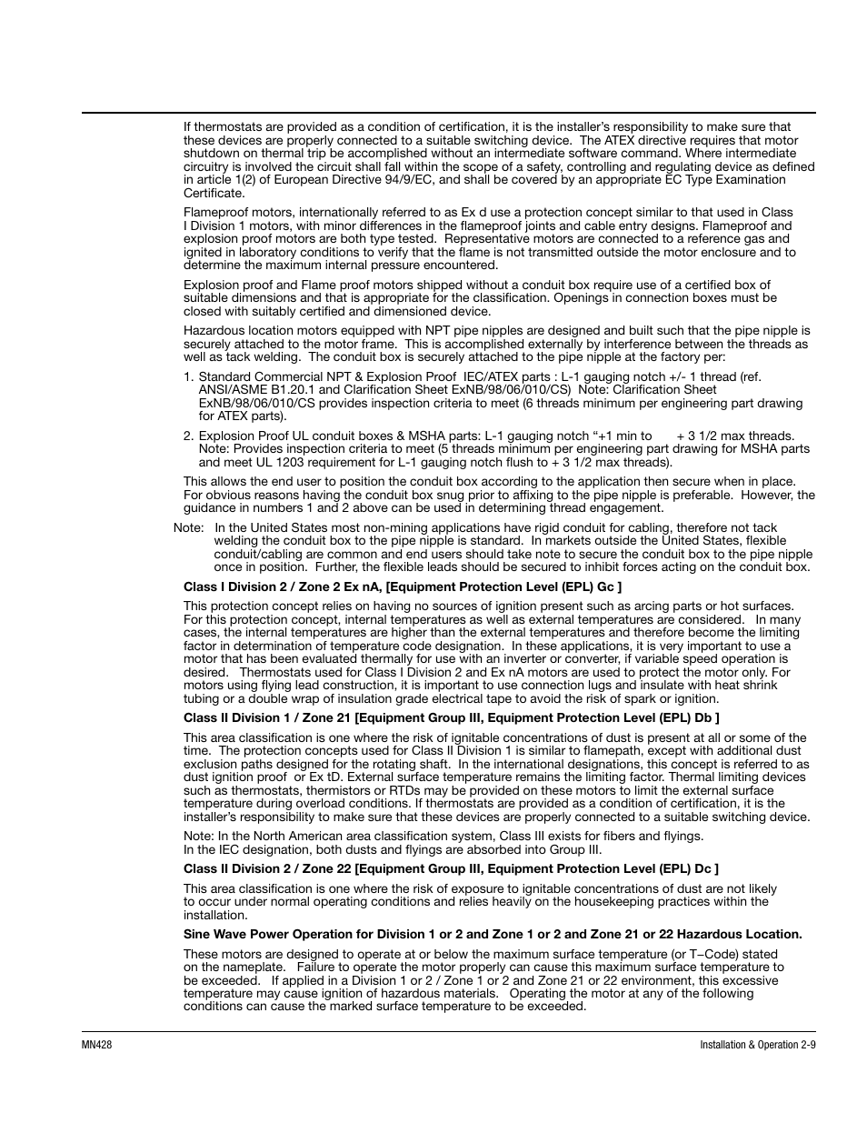 MK Diamond Baldor Motor User Manual | Page 19 / 30