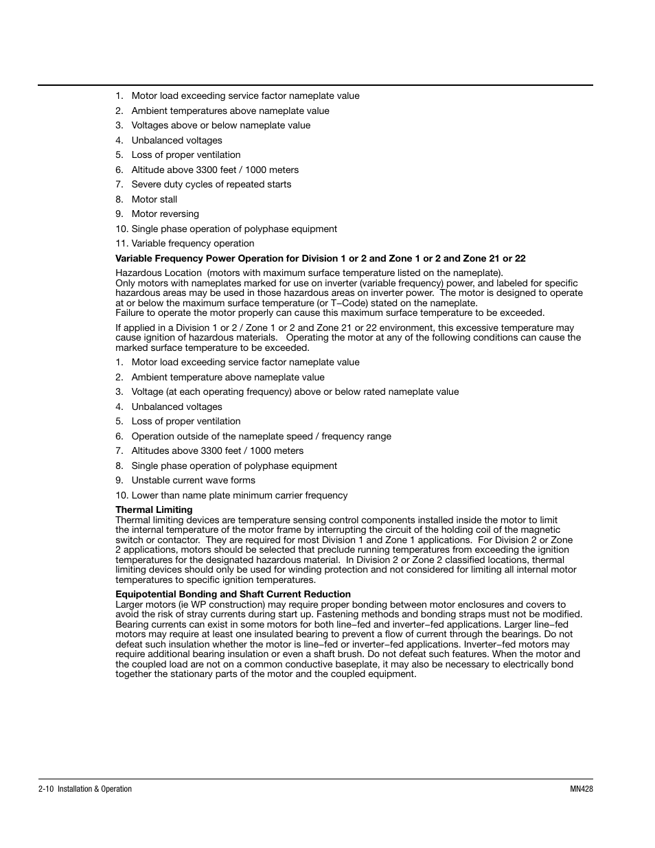 MK Diamond Baldor Motor User Manual | Page 20 / 30