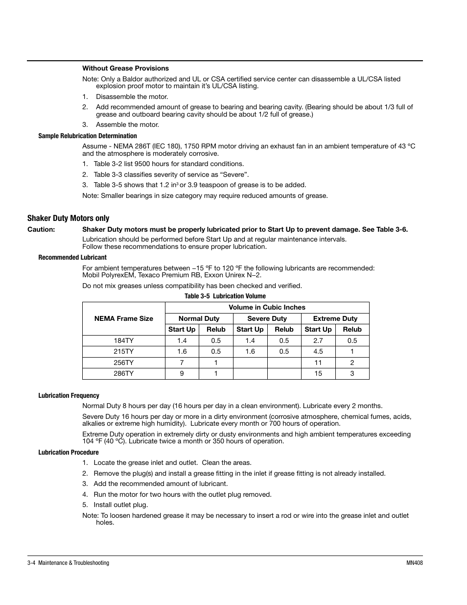 MK Diamond Baldor Motor User Manual | Page 26 / 30