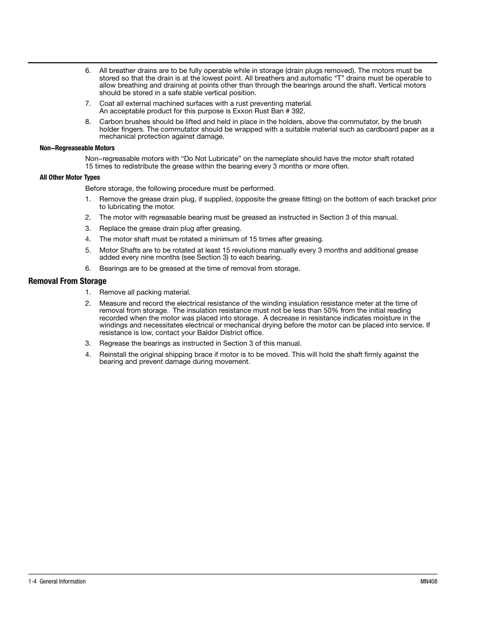 MK Diamond Baldor Motor User Manual | Page 8 / 30