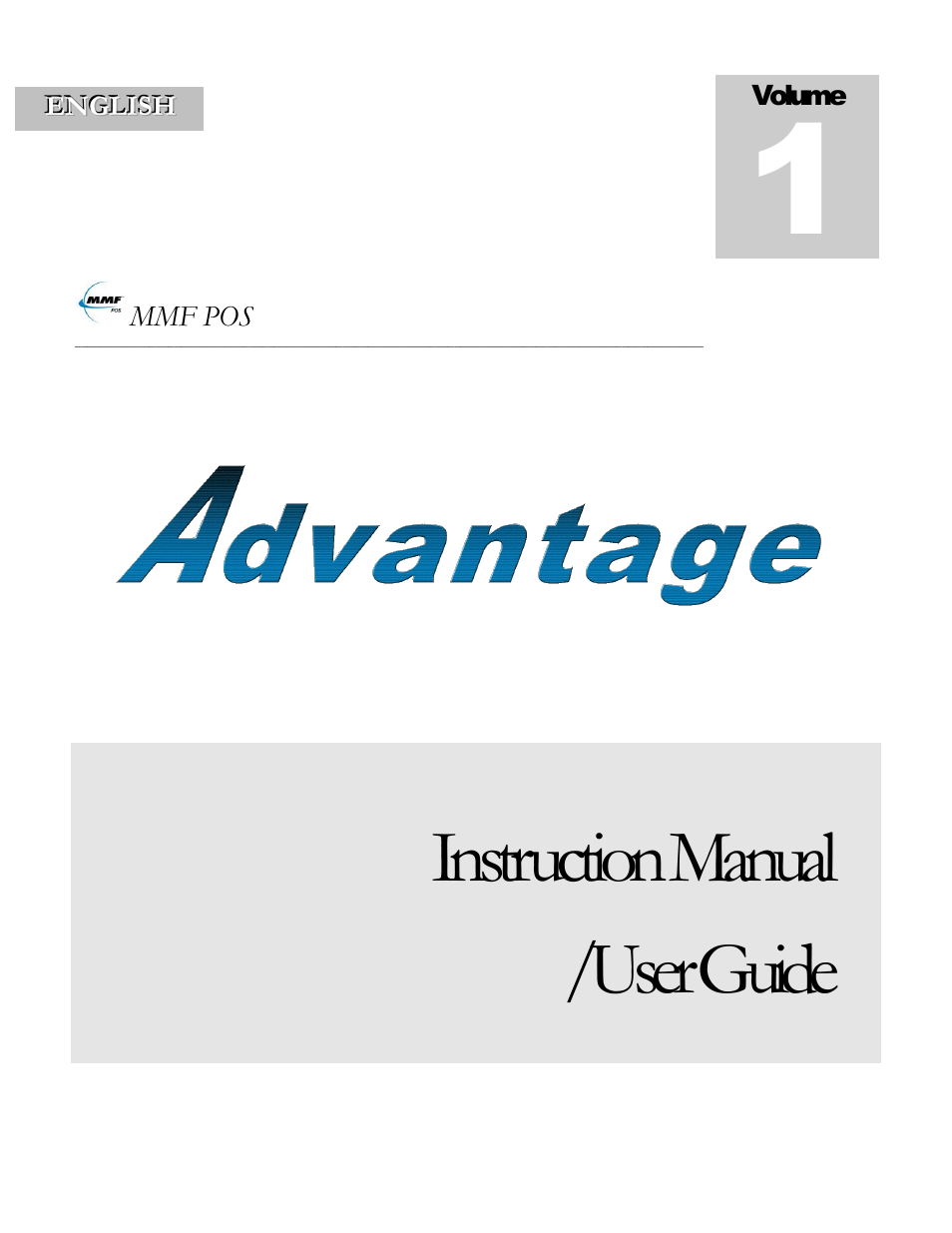 MMF POS Advantage Series Cash Drawer (C1 Body Size) 18.8 x 20 User Manual | 11 pages