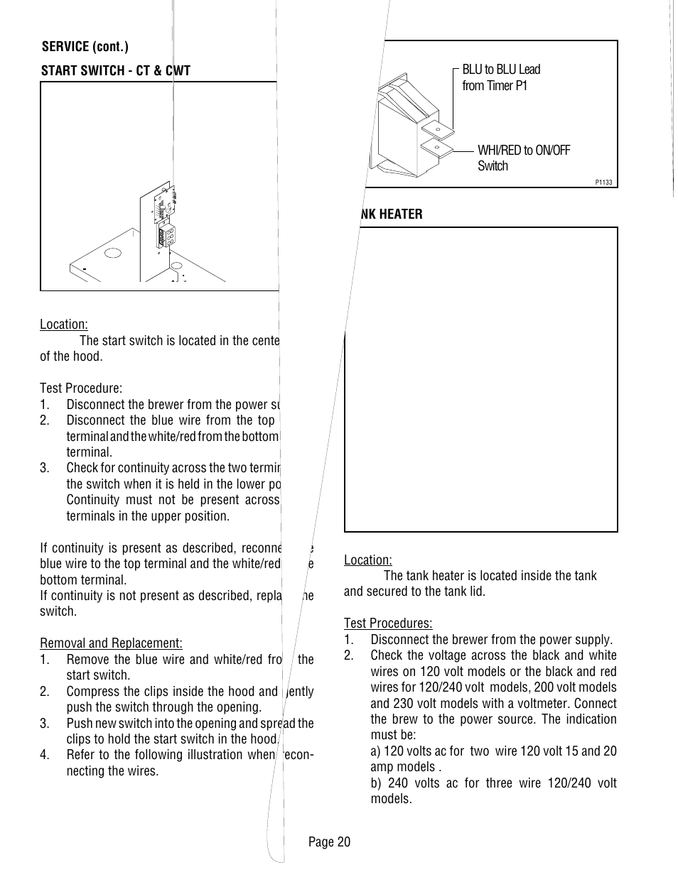 Bunn C User Manual | Page 20 / 32