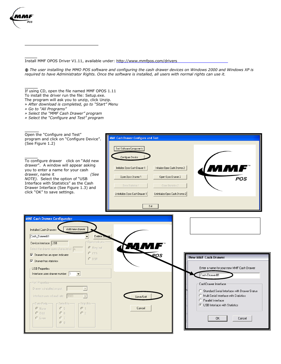 MMF POS USB with Statistics and 4 Port Hub Combo Interface Kit User Manual | Page 3 / 5