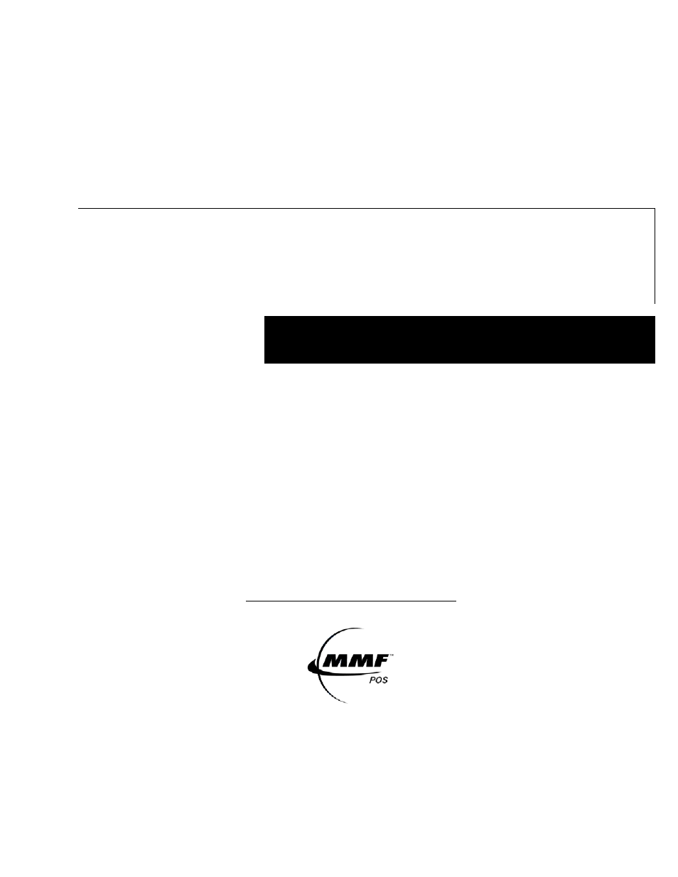 MMF POS Standard RS-232 Connection Interface Kit User Manual | 13 pages
