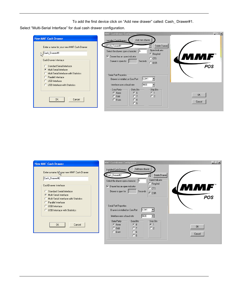 MMF POS Standard RS-232 Connection Interface Kit User Manual | Page 11 / 13