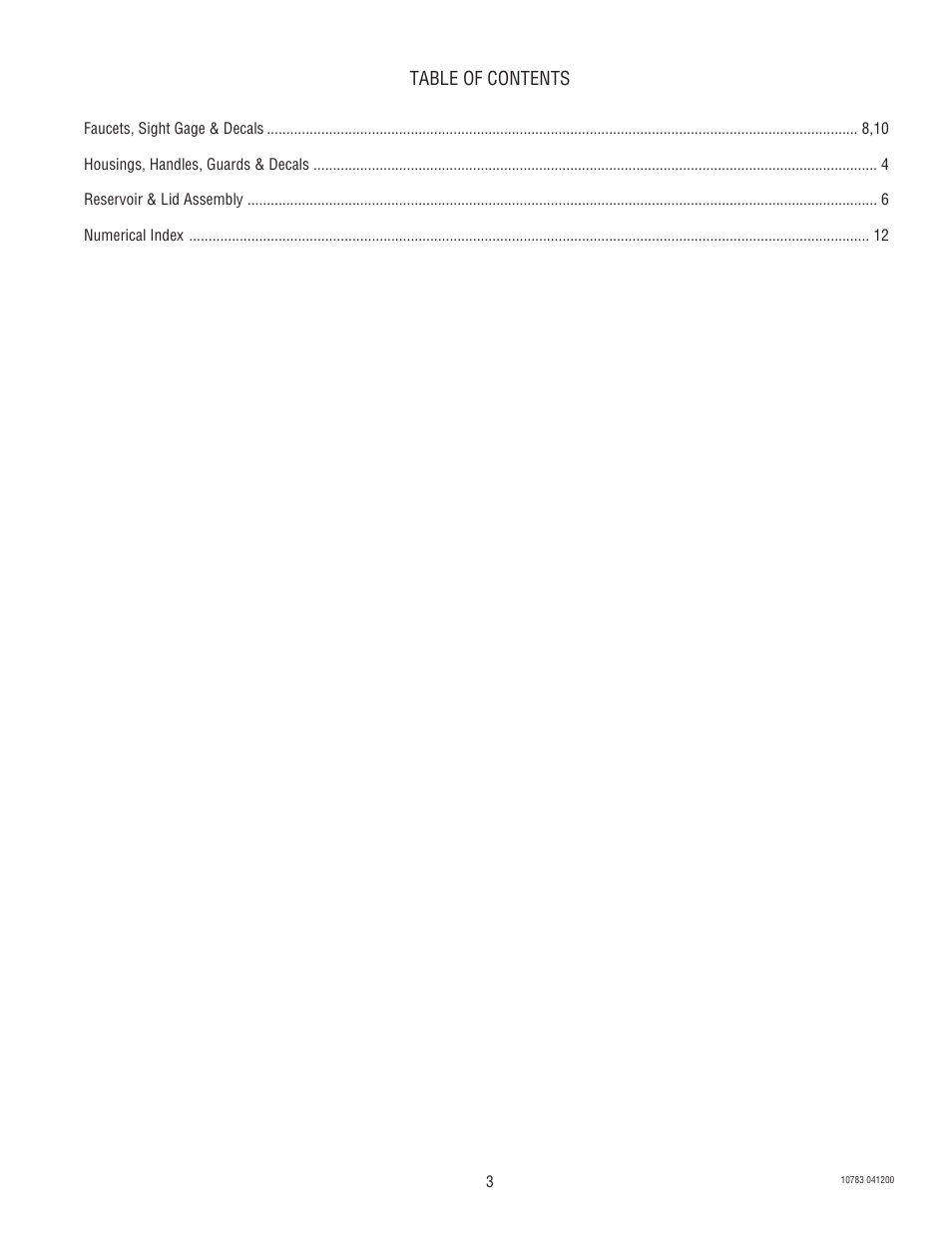 Bunn 1.5 GPR-FF User Manual | Page 3 / 12