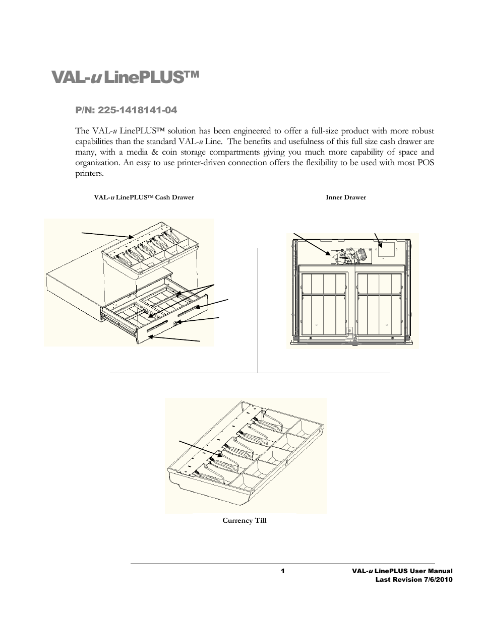 Lineplus | MMF POS VAL-u LinePLUS Series User Manual | Page 2 / 7