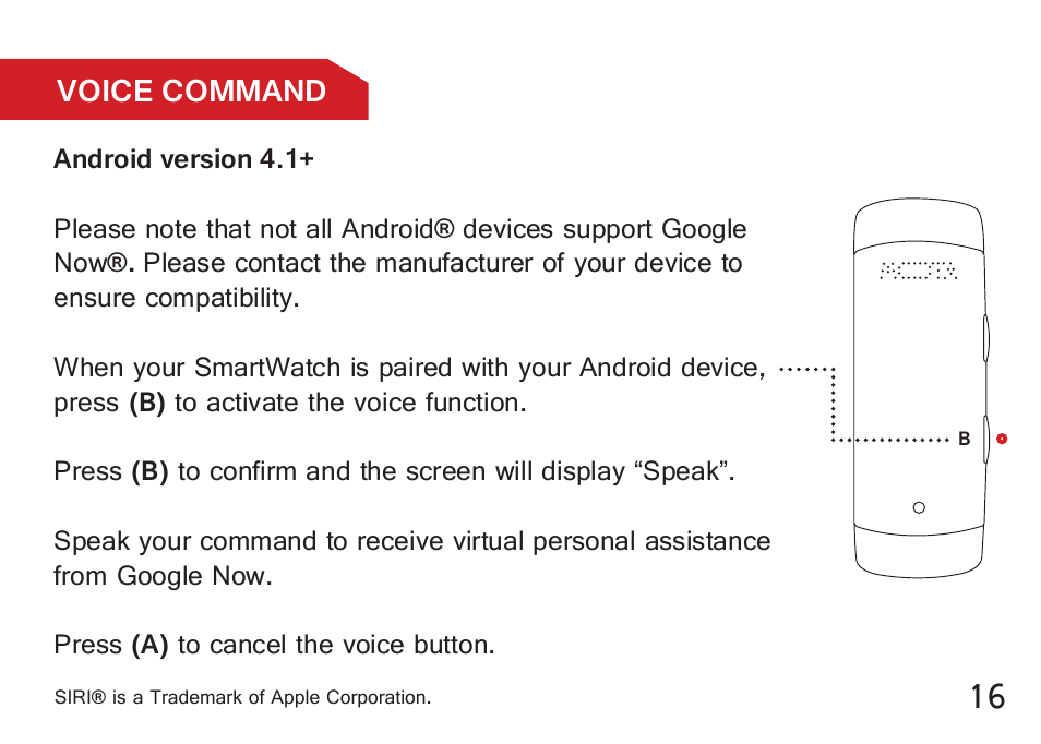 MOTA Smartwatch G2 LITE User Manual | Page 19 / 25