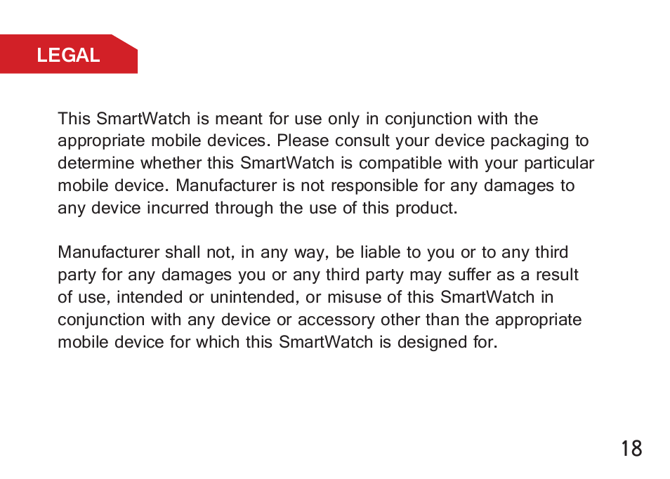 MOTA Smartwatch G2 LITE User Manual | Page 21 / 25