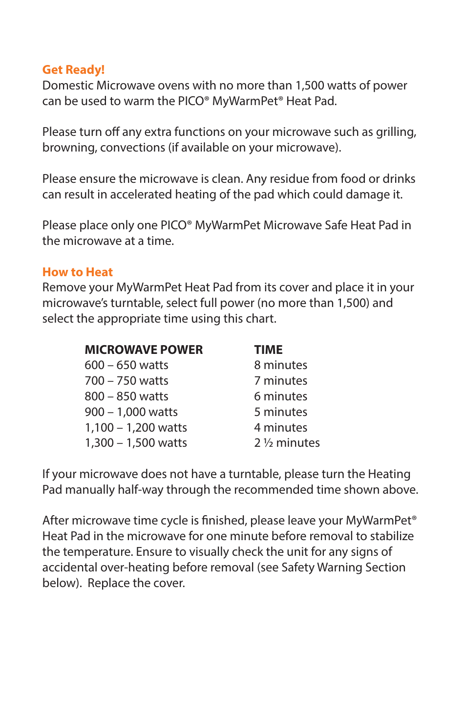 MOTA Heating Pad User Manual | Page 2 / 5