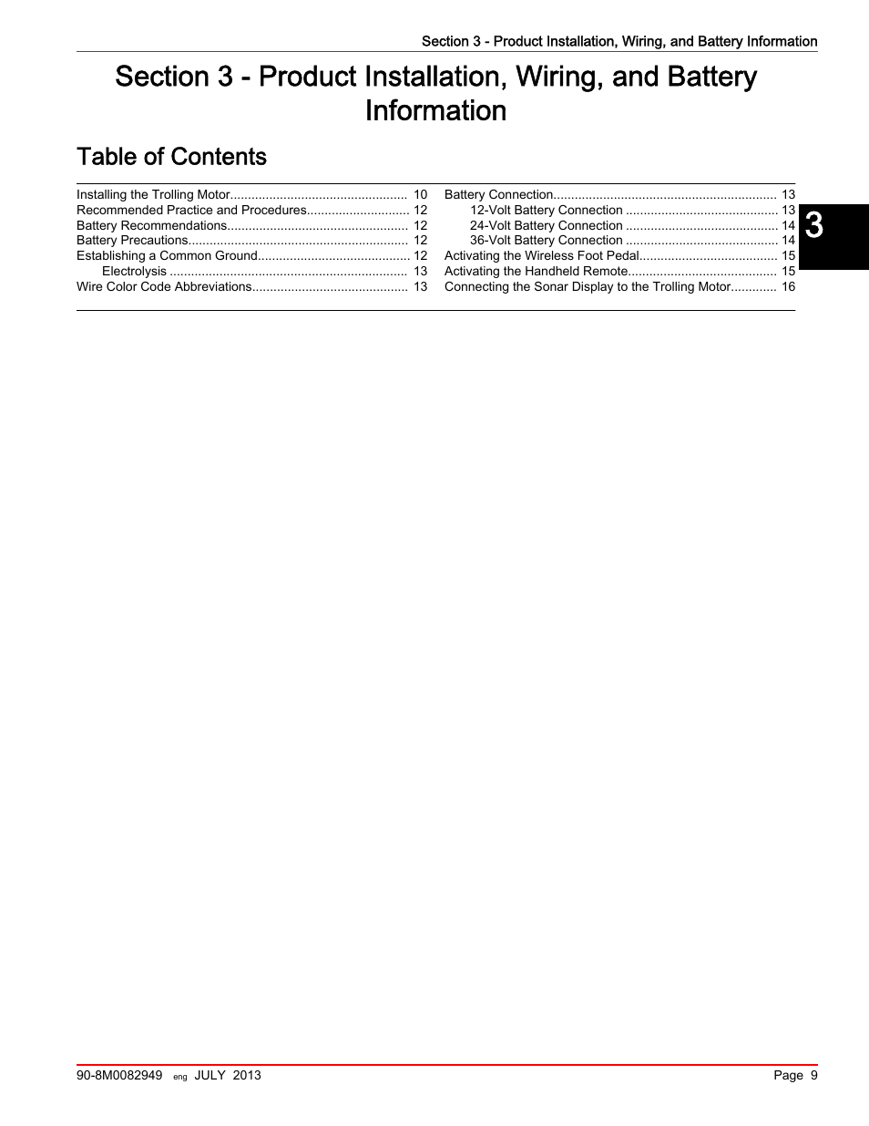 MotorGuide Xi5 Wireless Trolling Motor User Manual | Page 13 / 38