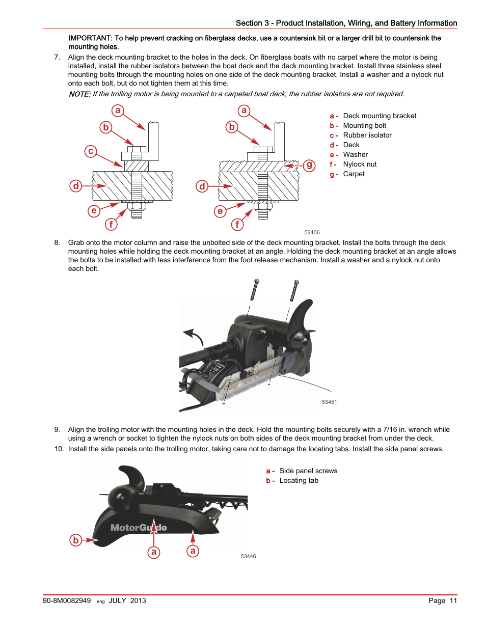 MotorGuide Xi5 Wireless Trolling Motor User Manual | Page 15 / 38