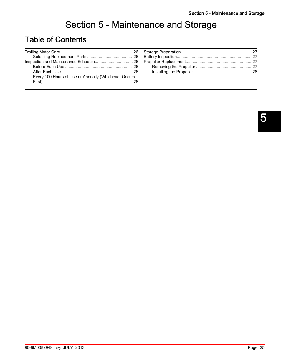 MotorGuide Xi5 Wireless Trolling Motor User Manual | Page 29 / 38