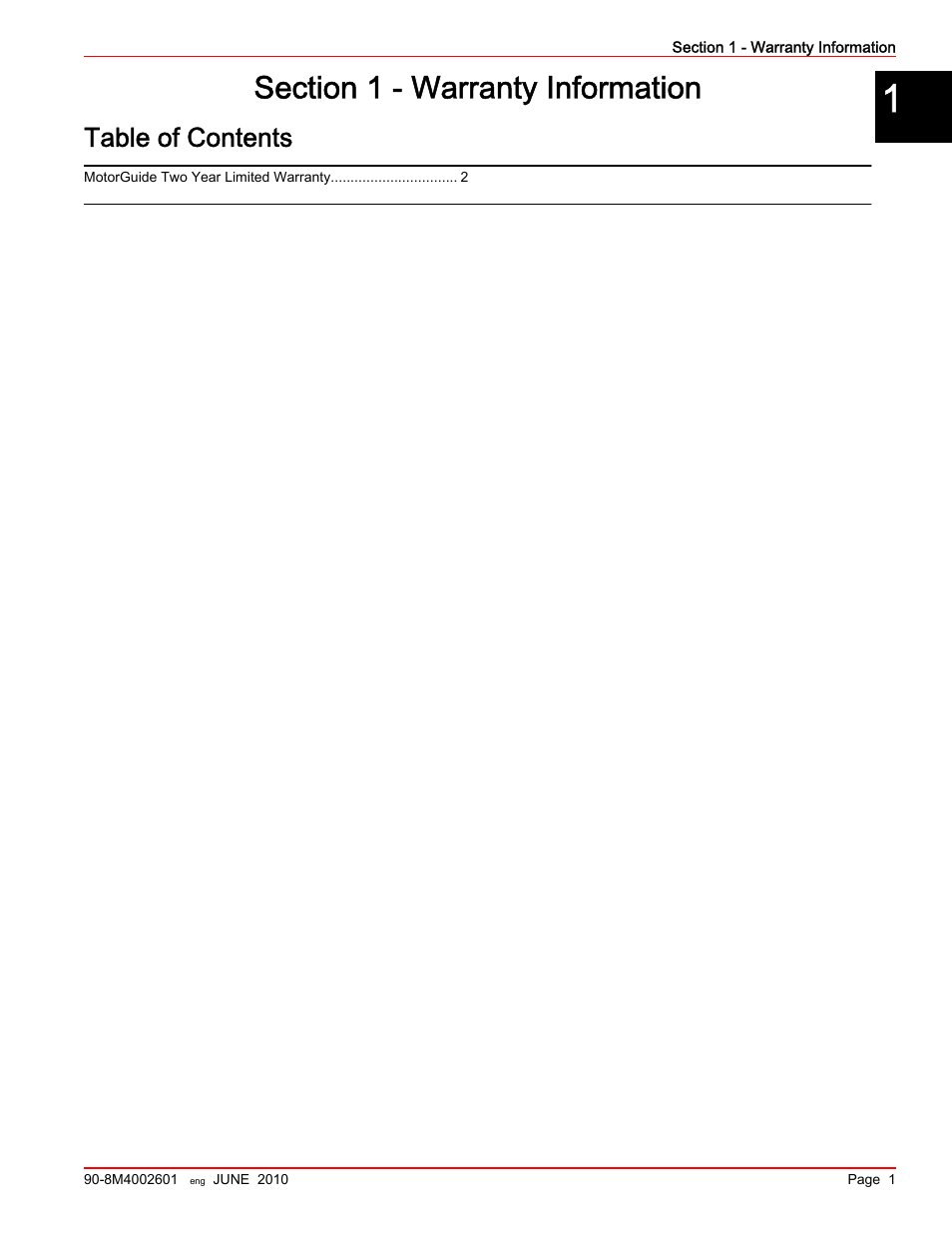 MotorGuide Wireless User Manual | Page 5 / 32