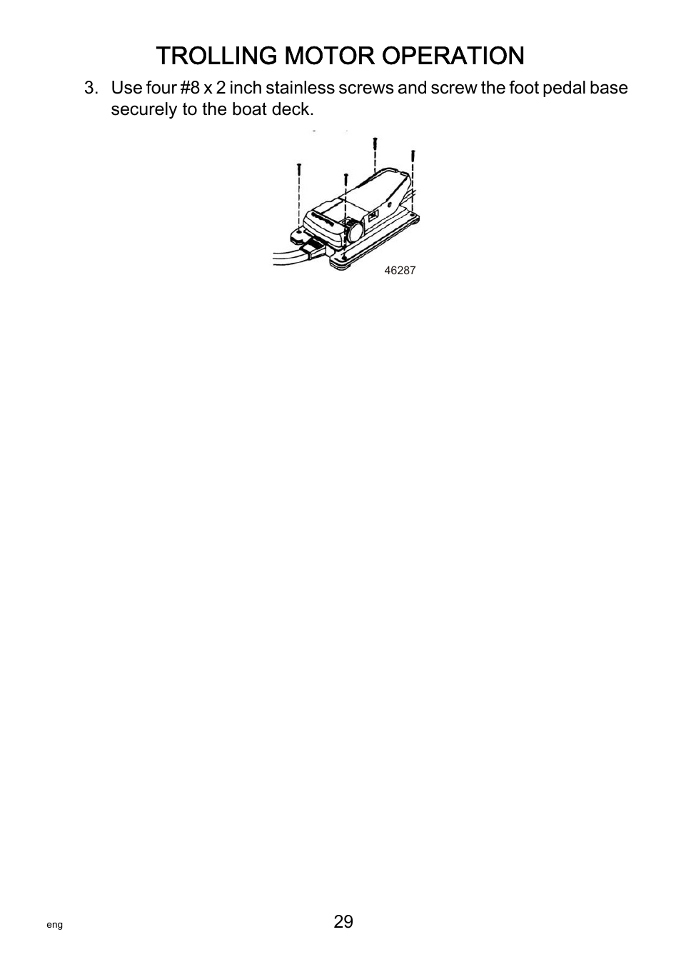 Trolling motor operation | MotorGuide Saltwater User Manual | Page 33 / 41