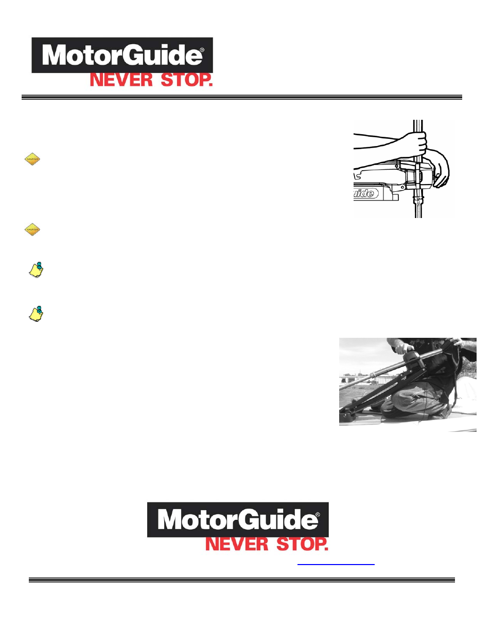 Gator isolator sleeve upgrade | MotorGuide 8M4000305 Gator Isolator Sleeve User Manual | Page 2 / 2