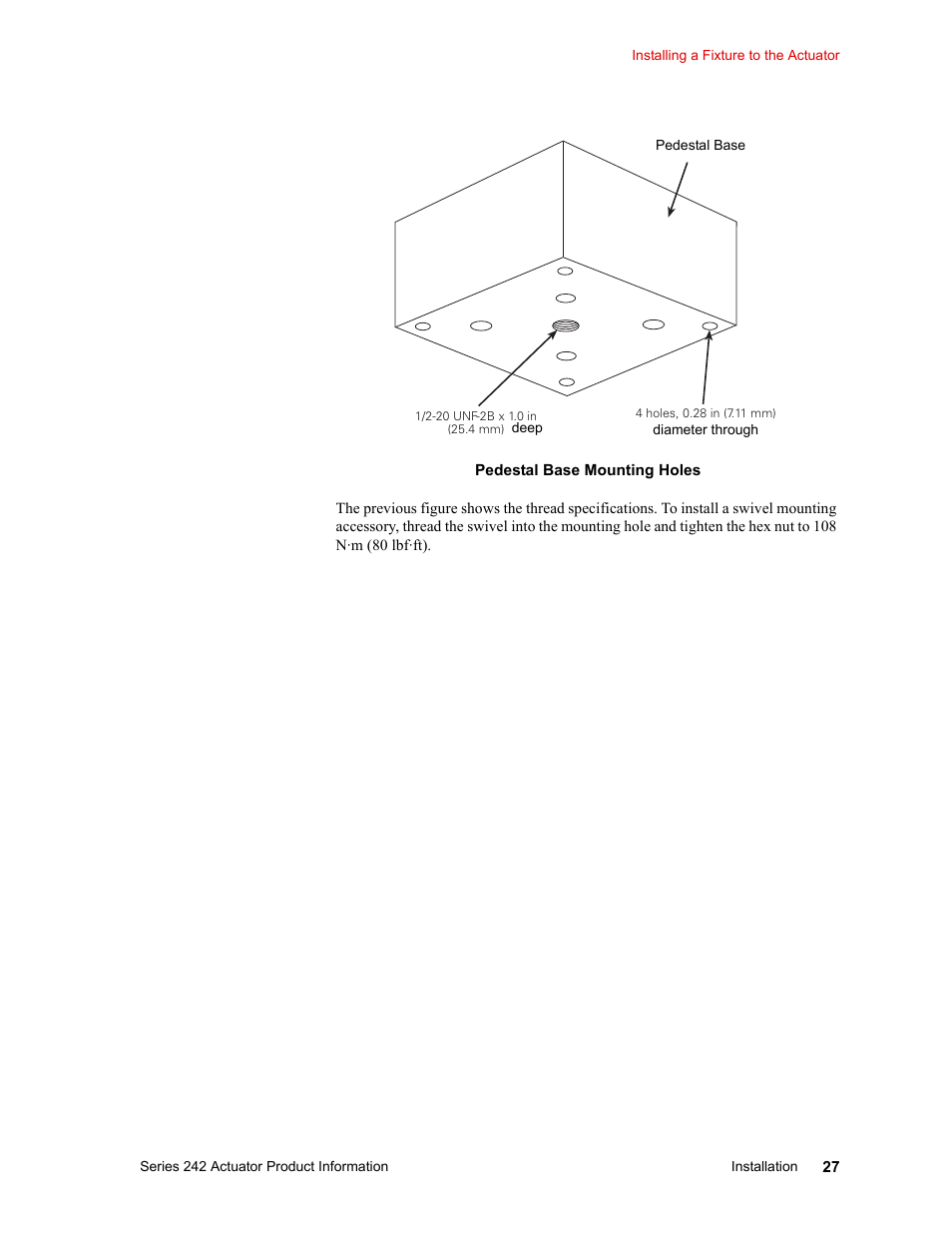 MTS Series 242 Actuators User Manual | Page 27 / 40