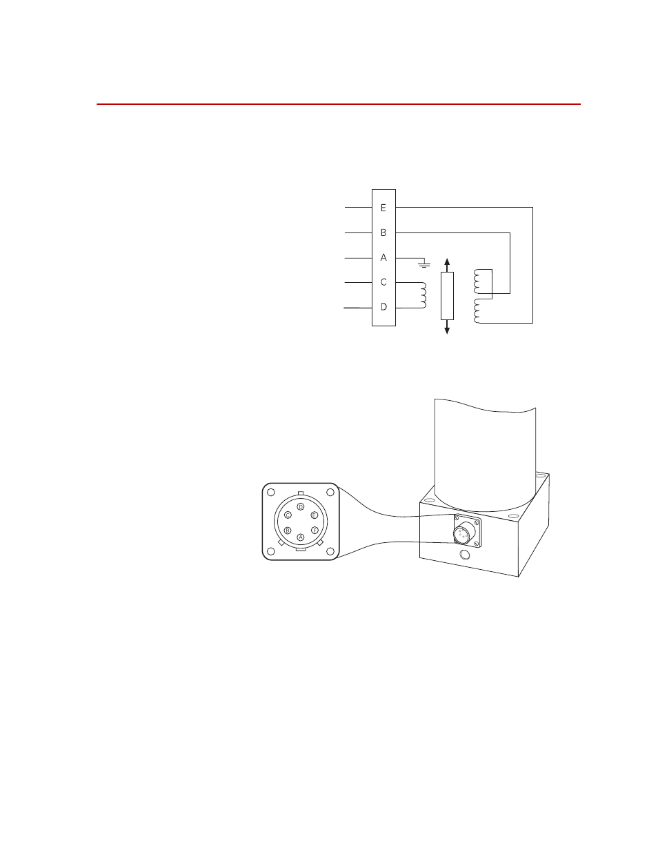 Connecting the lvdt cable, Connecting the lvdt cable 35 | MTS Series 247 Actuators User Manual | Page 35 / 40