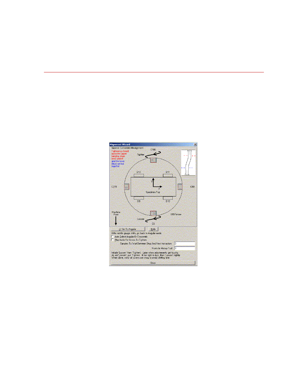 Concentric adjustments, Concentric adjustments 105 | MTS 709 Alignment System User Manual | Page 105 / 158