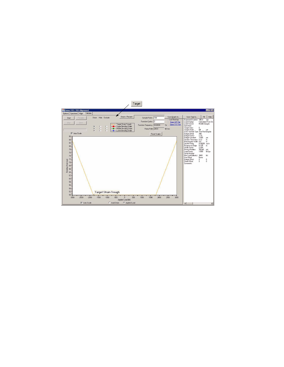 Chart interaction | MTS 709 Alignment System User Manual | Page 116 / 158