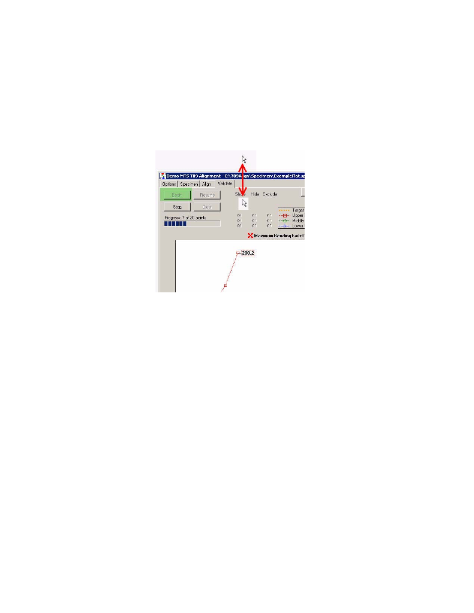 MTS 709 Alignment System User Manual | Page 134 / 158