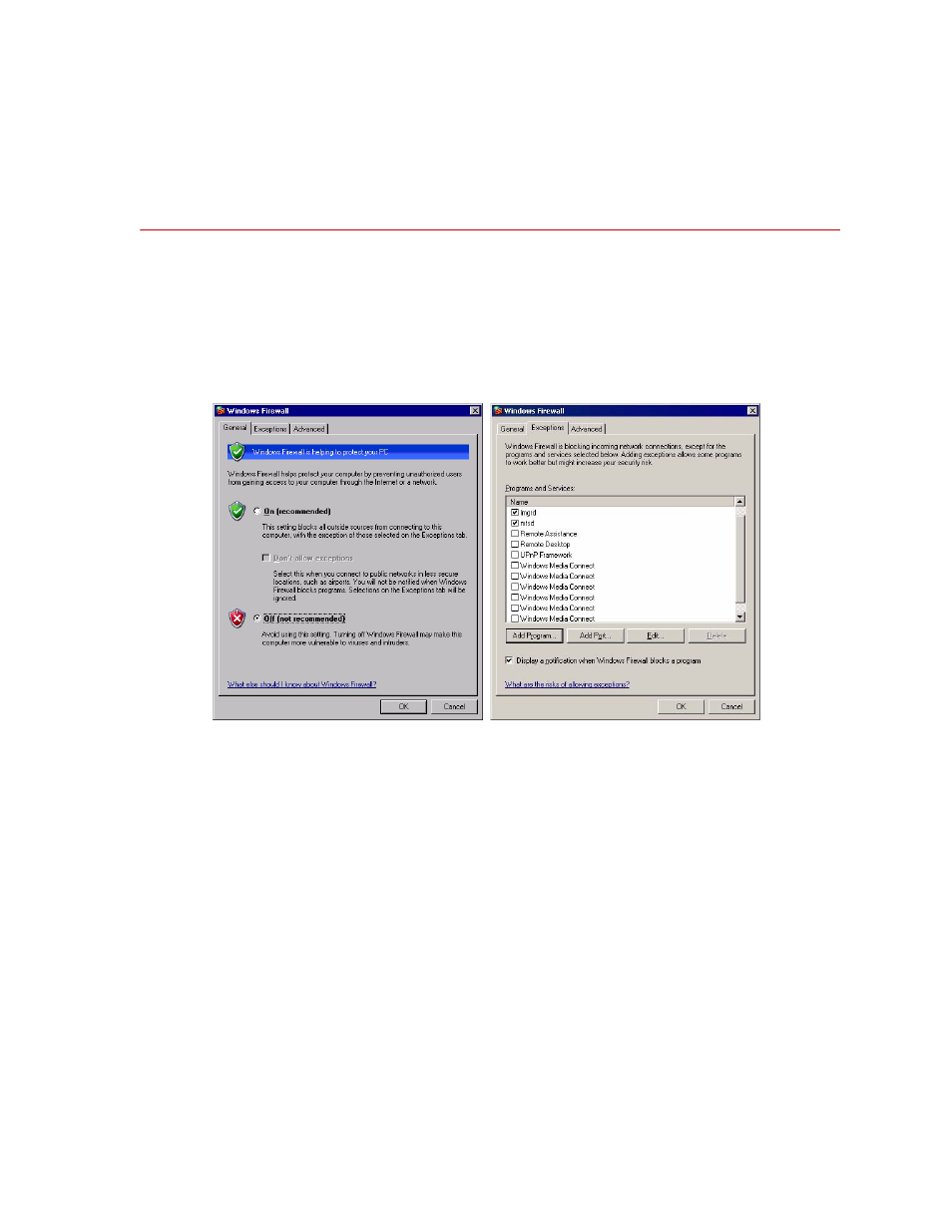 Firewall licensing error, Firewall licensing error 153 | MTS 709 Alignment System User Manual | Page 153 / 158