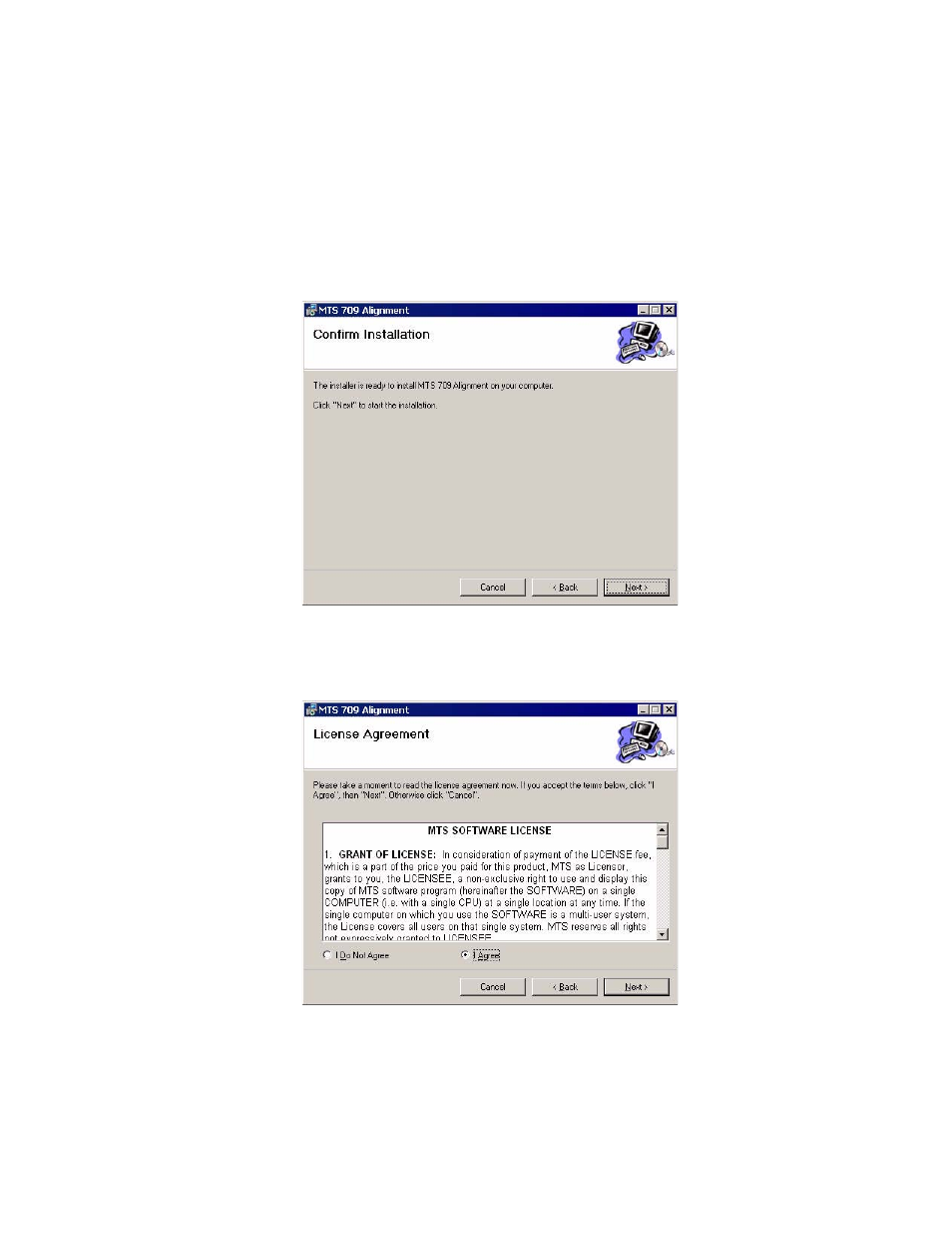 MTS 709 Alignment System User Manual | Page 37 / 158
