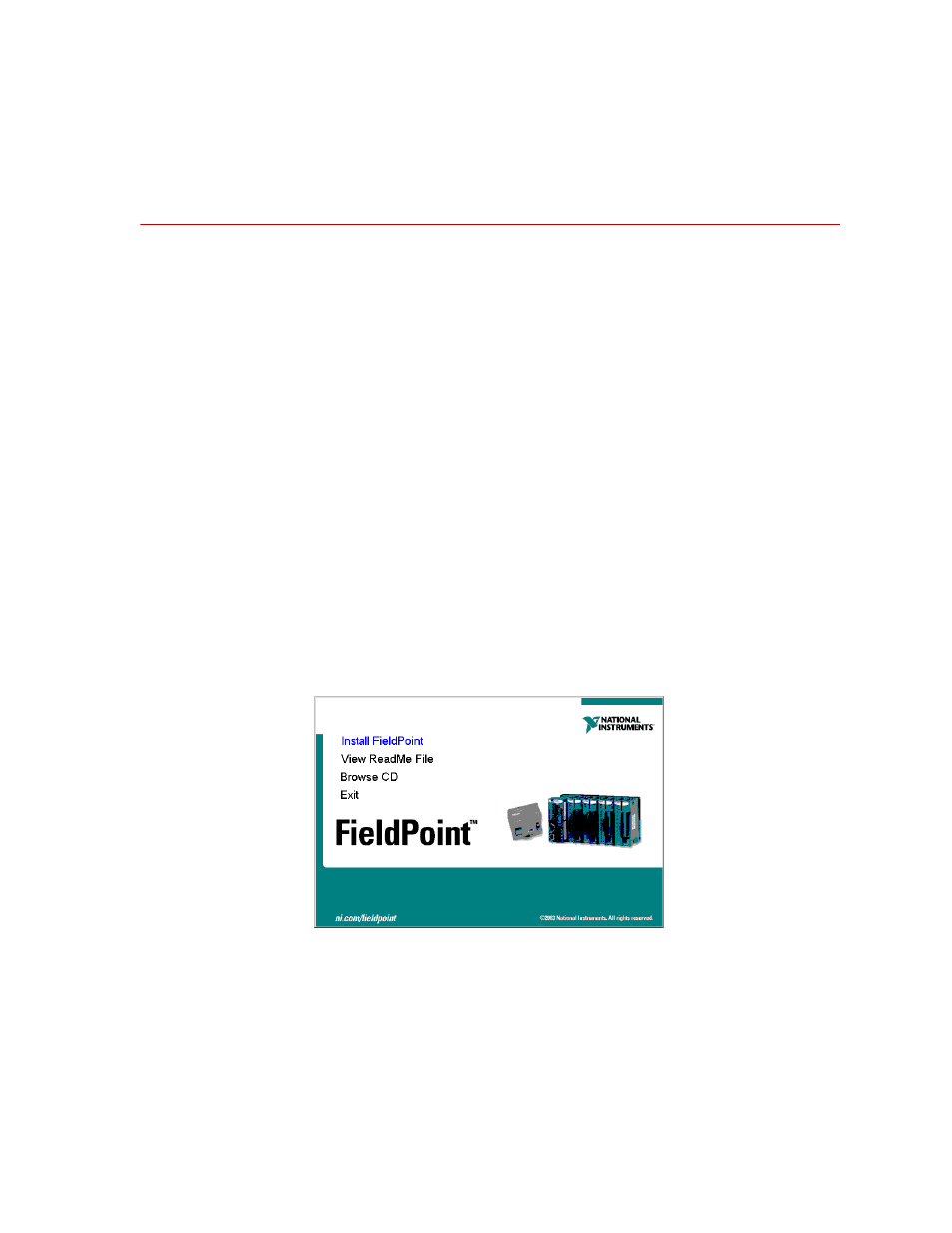 National instruments (ni) fieldpoint installation | MTS 709 Alignment System User Manual | Page 39 / 158